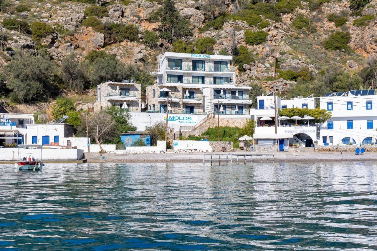 Molos Apartments Loutro Zewnętrze zdjęcie