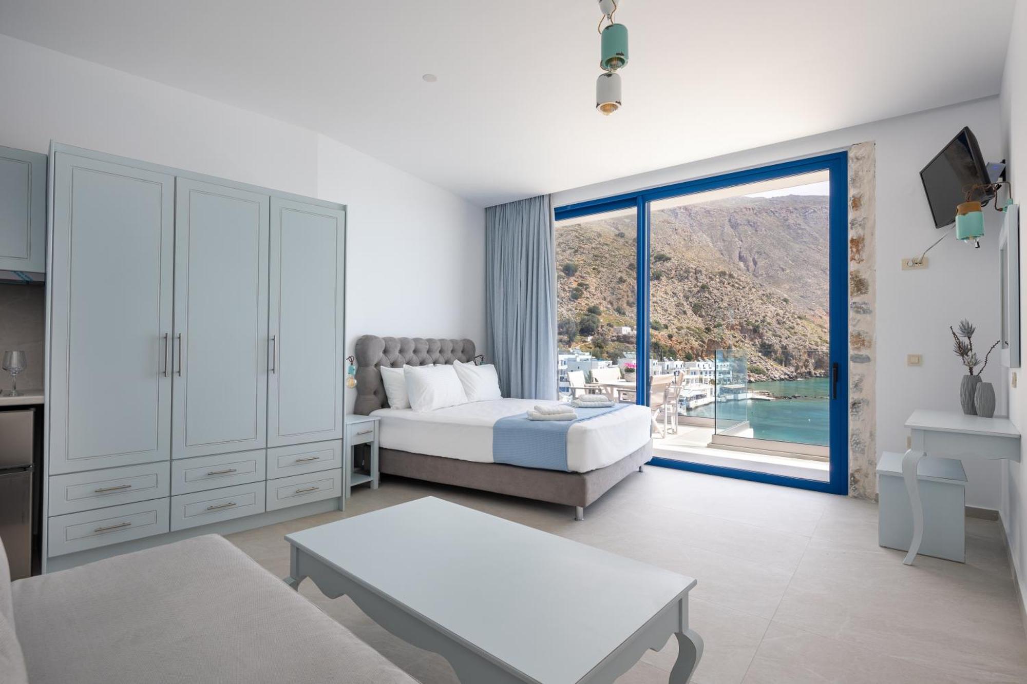 Molos Apartments Loutro Pokój zdjęcie